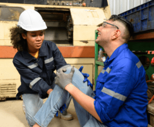 What is the most common worksite personal injury claims